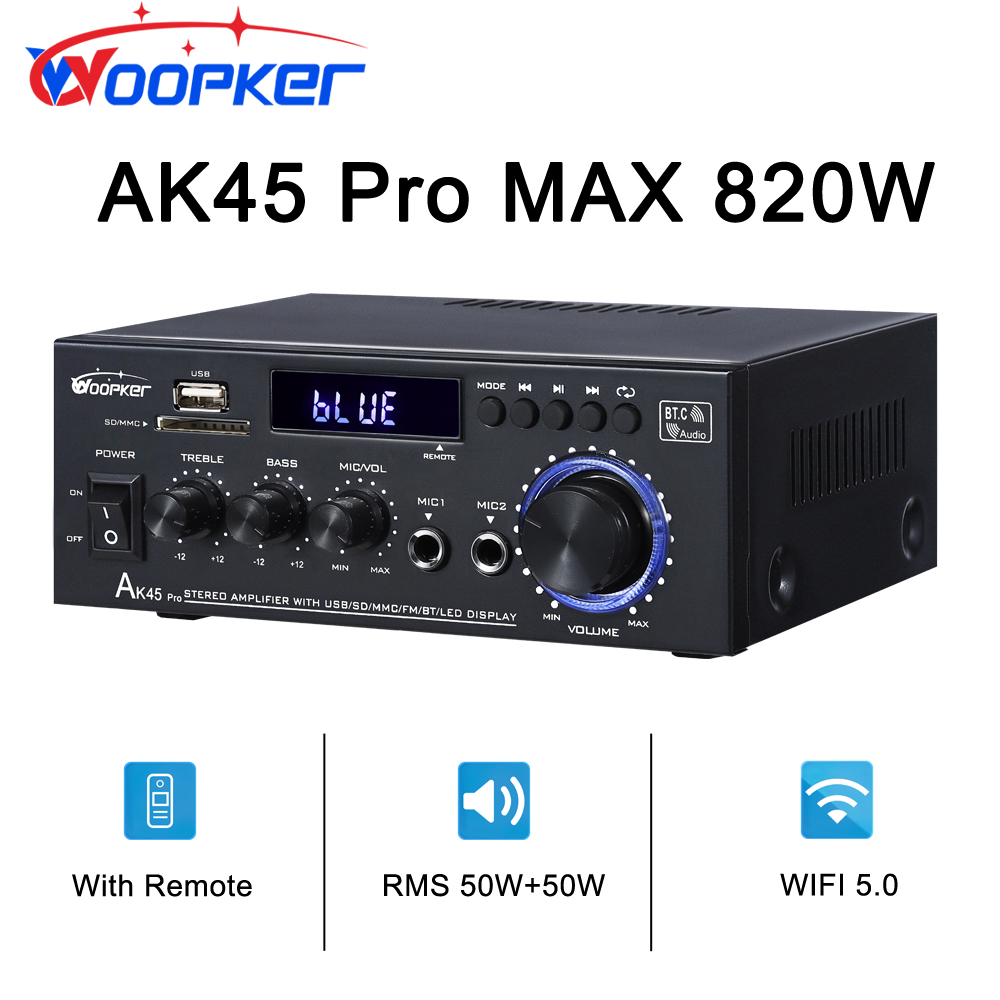 Home Cinema Yamaha - Woopker Audio Amplifier AK45/AK45 Pro Max