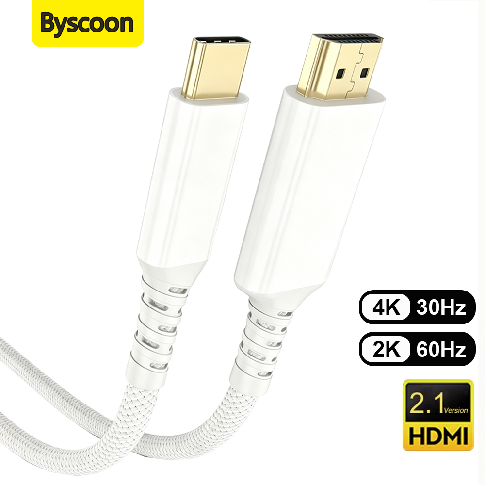 USB C to HDMI Cable White 4K@3 - Hdmi Arc Cable のレビューと価格