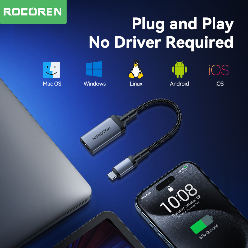 Rocoren Type-C to HDMI-Compati - Hdmi Arc Cable のレビューと価格