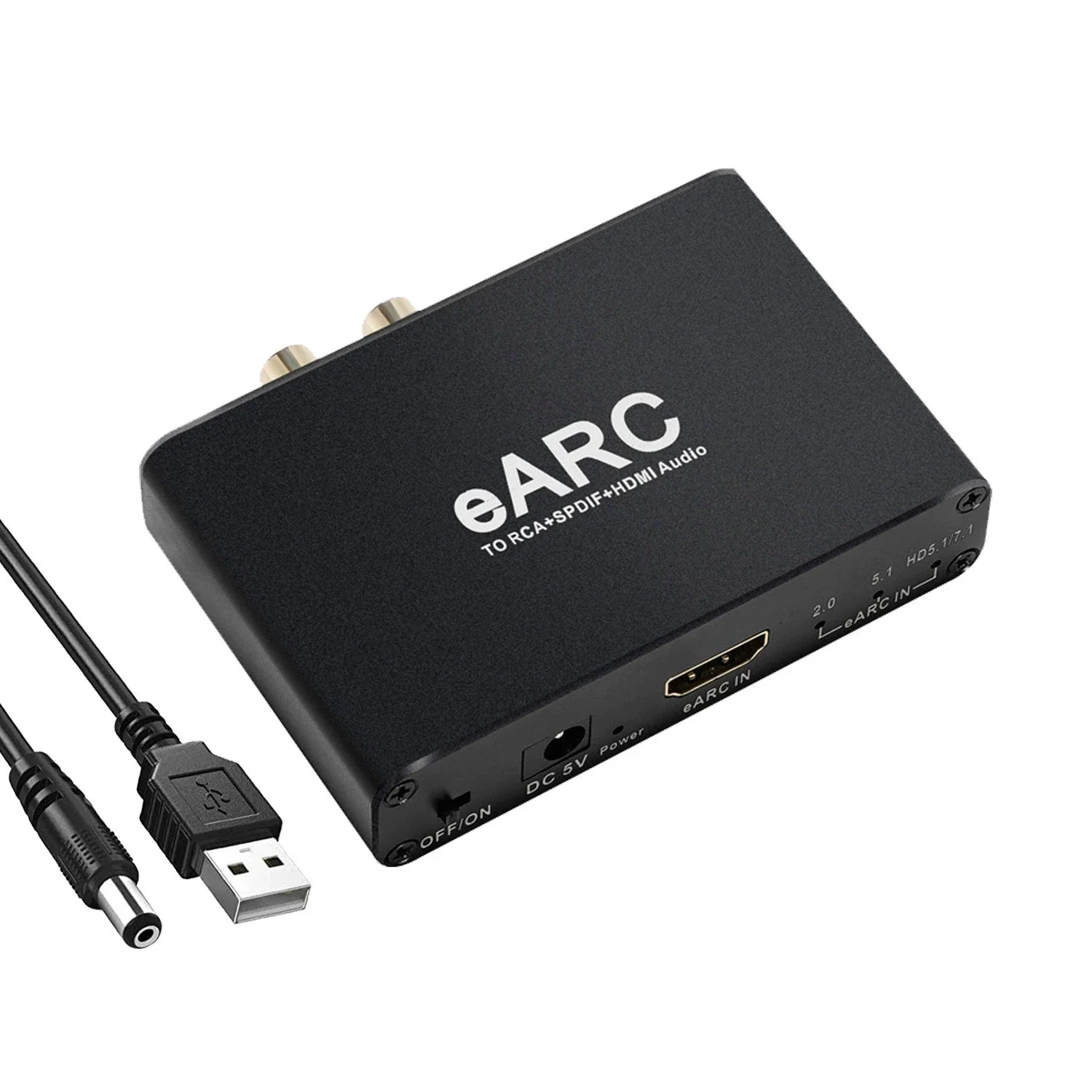 192KHz HDMI eARC ARC to RCA Au - Hdmi Arc Cable のレビューと価格