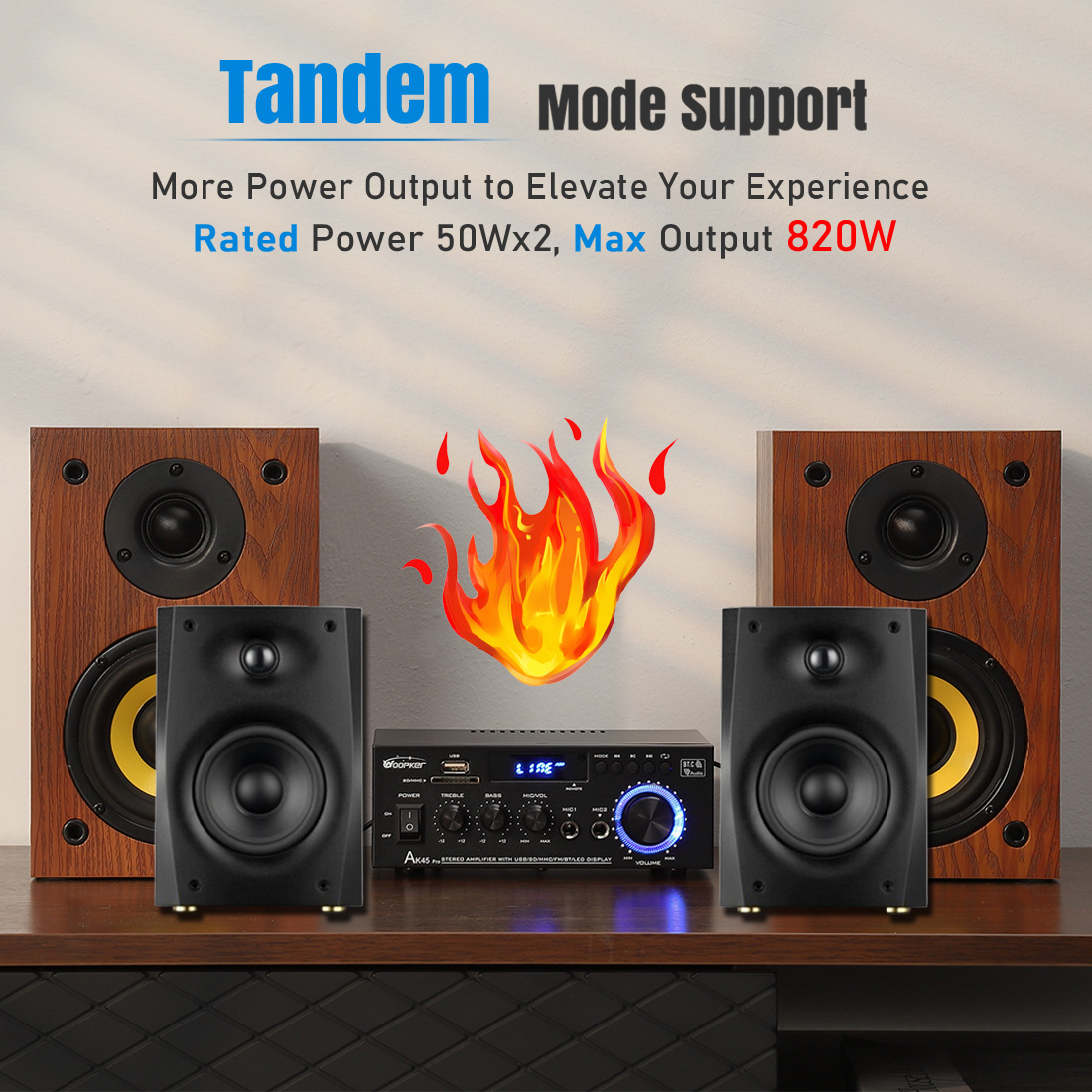 Woopker Audio Amplifier AK45/A - Home Cinema Yamaha のレビューと価格