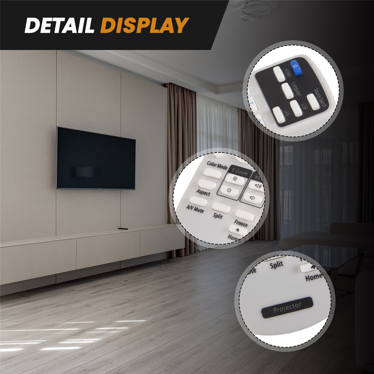 A64E Replacement Projector Rem - Home Cinema Epson のレビューと価格