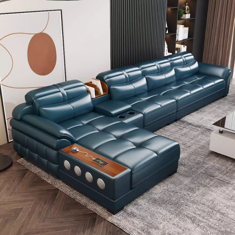 Genuine Leather Small Apartmen - Home Cinema For Small Room のレビューと価格