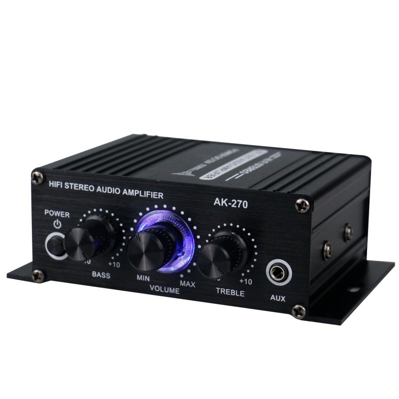 AK-270 HiFi Stereo Amplifier 4 - Home Cinema Audio System のレビューと価格