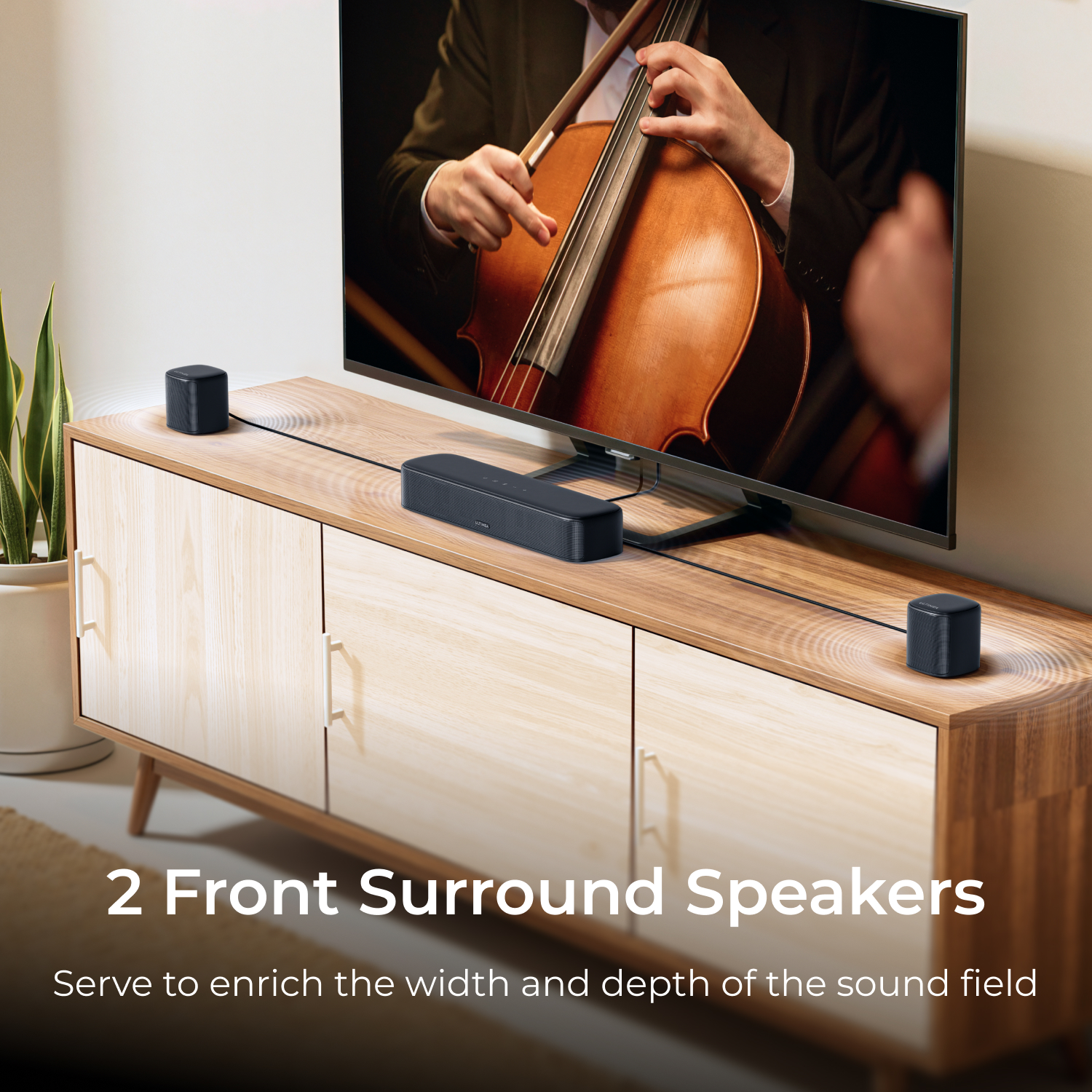 ULTIMEA 7.1ch Sound Bar with S - Home Cinema Subwoofer のレビューと価格
