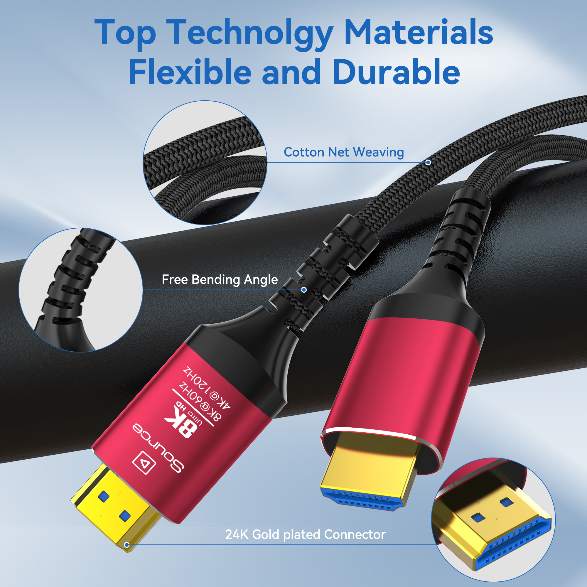 8K HDMI 2.1 Fiber Optic Cable  - Hdmi Arc Cable のレビューと価格