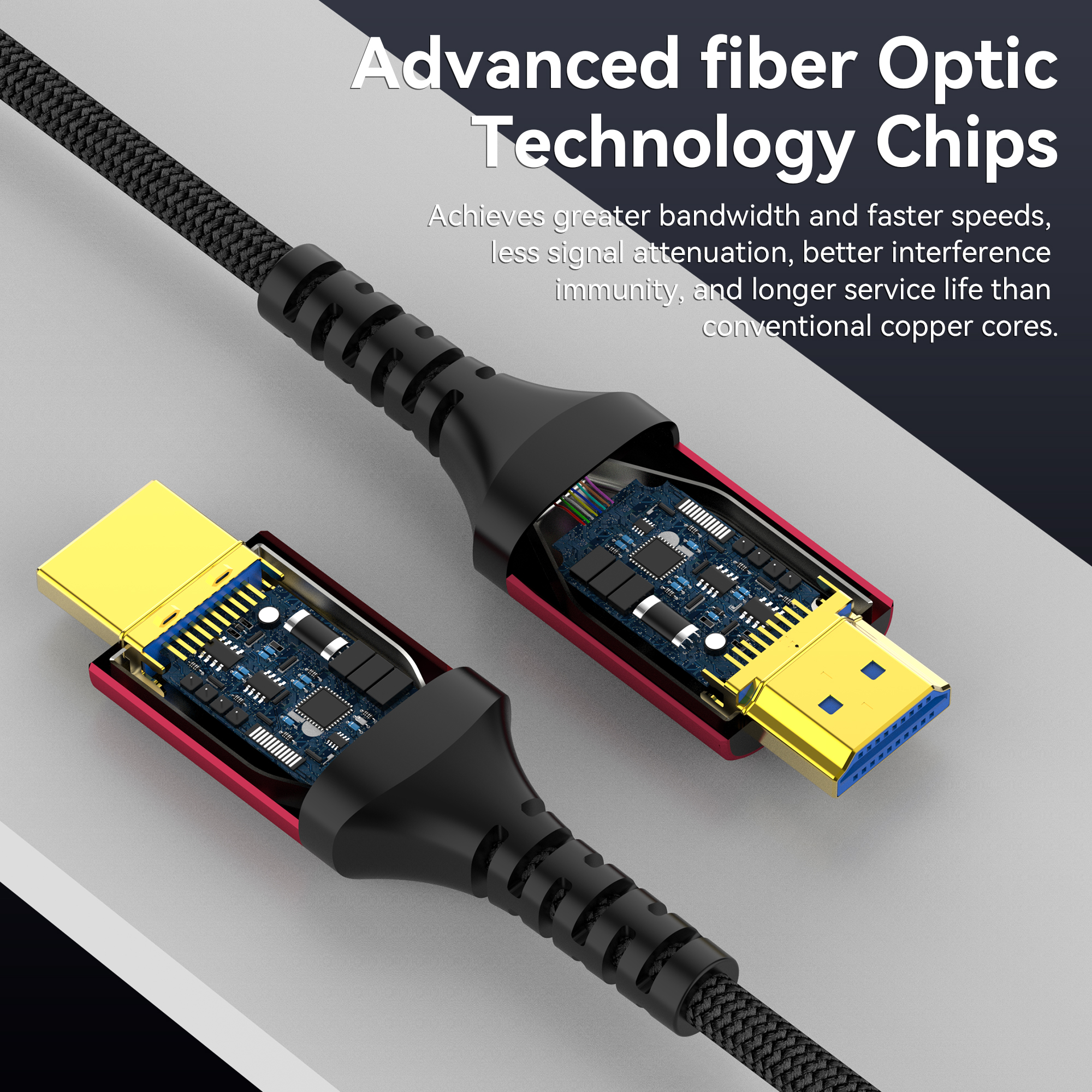 8K HDMI 2.1 Fiber Optic Cable  - Hdmi Arc Cable のレビューと価格