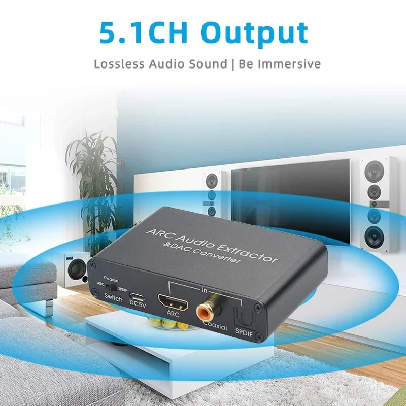 ARC Audio Adapter HDMI-compati - Hdmi Arc Cable のレビューと価格