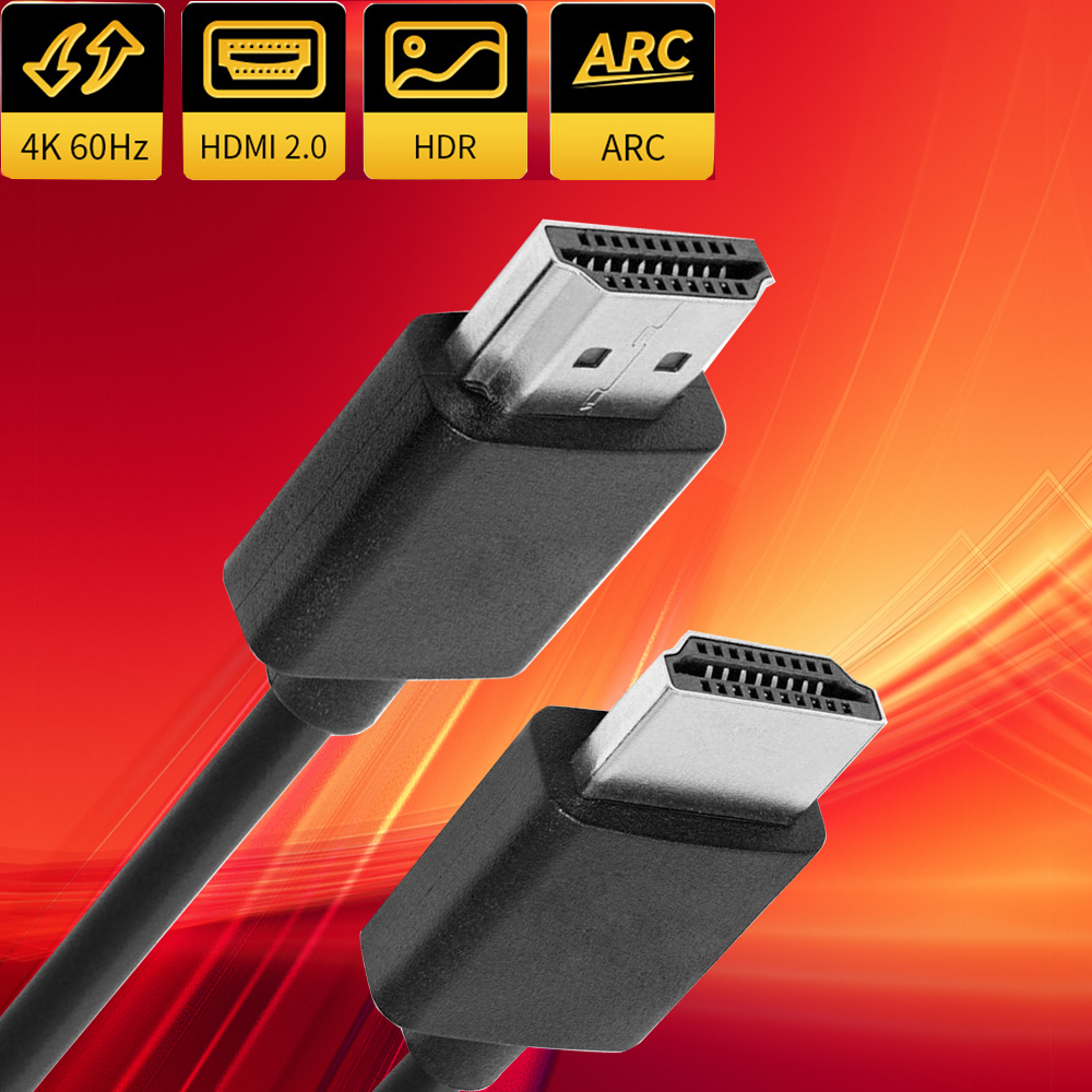 Short HDMI 2.0 Cable 4K 60Hz 5 - Hdmi Arc Cable のレビューと価格