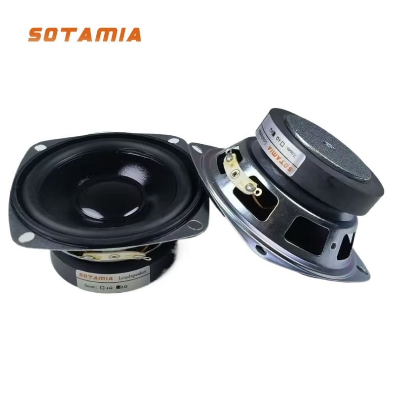 SOTAMIA 2Pcs 3 Inch Waterproof - Home Cinema Subwoofer のレビューと価格