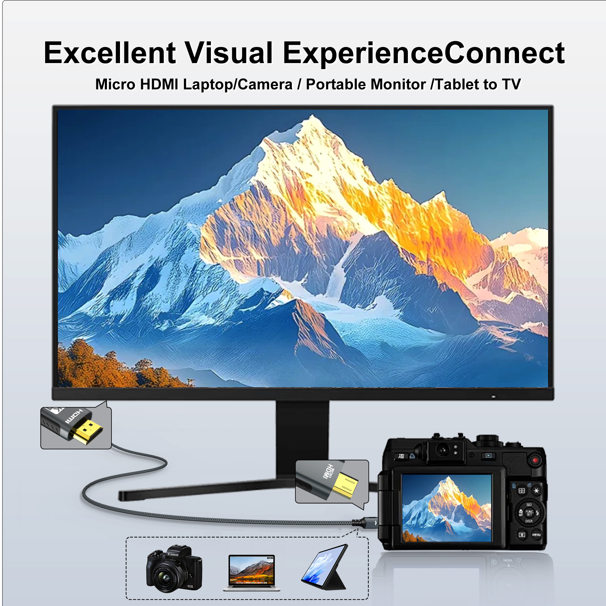 4K Micro HDMI-Compatible to HD - Hdmi Arc Cable のレビューと価格