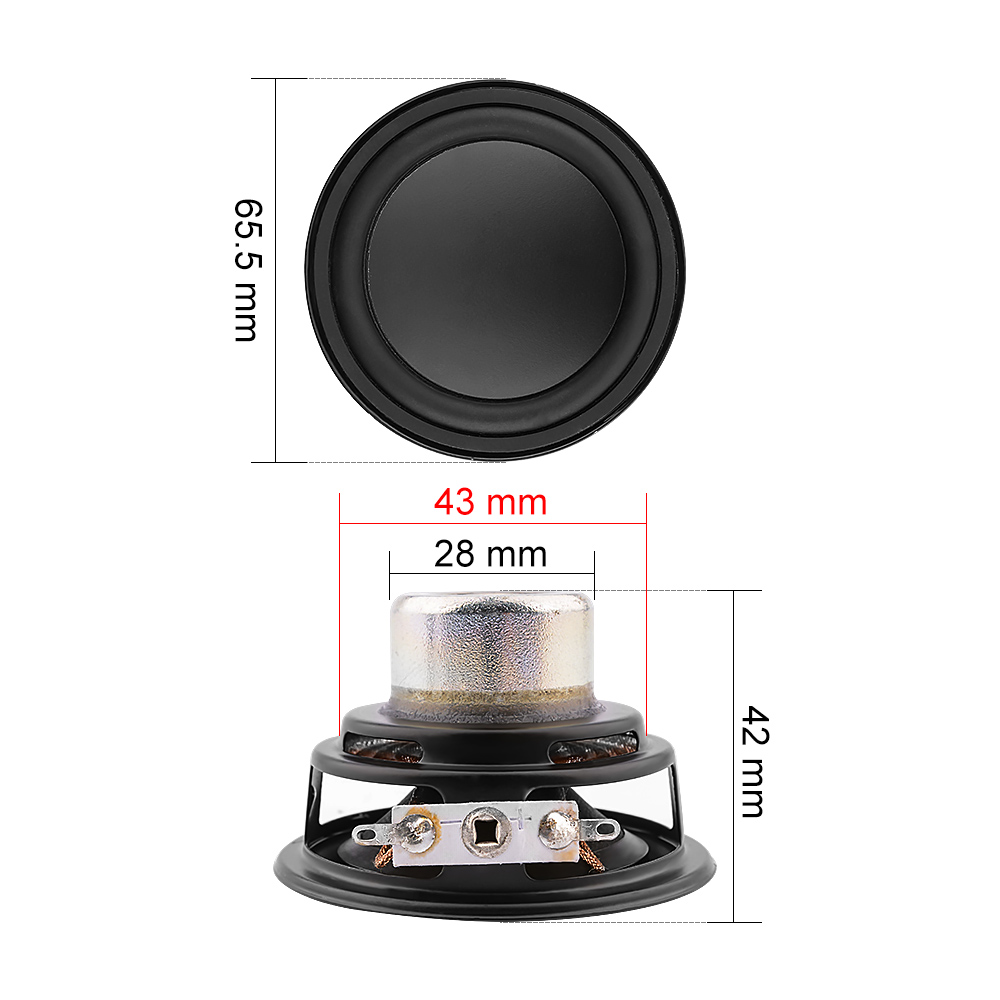 AIYIMA 2Pcs 2.5 Inch Midrange  - Home Cinema Subwoofer のレビューと価格