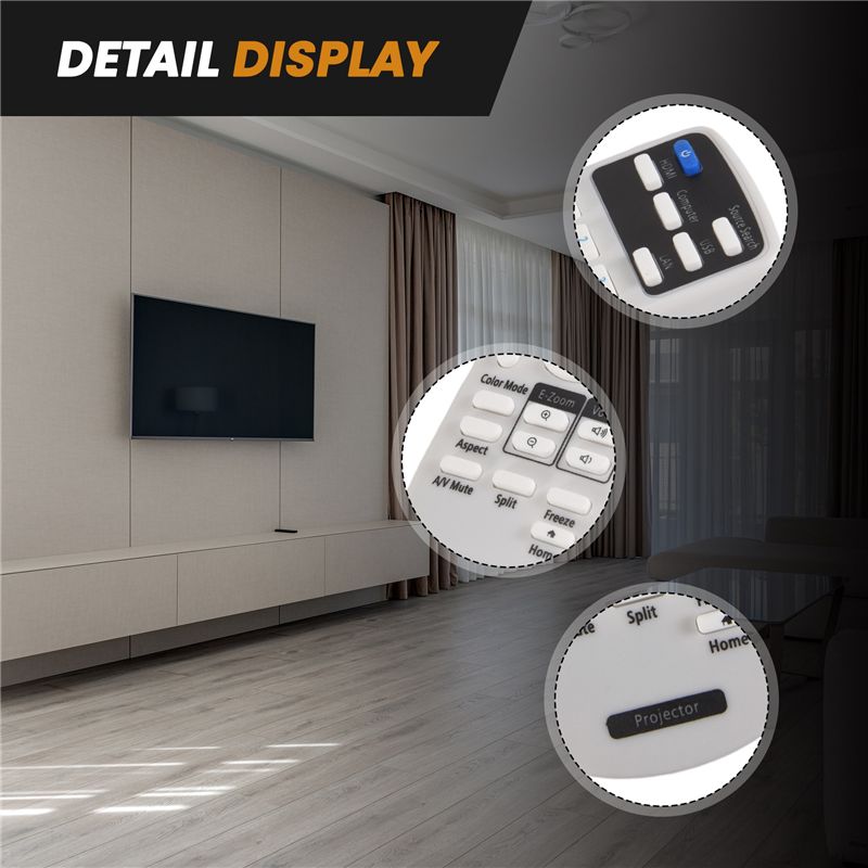 AEE4-Replacement Projector Rem - Home Cinema Epson のレビューと価格