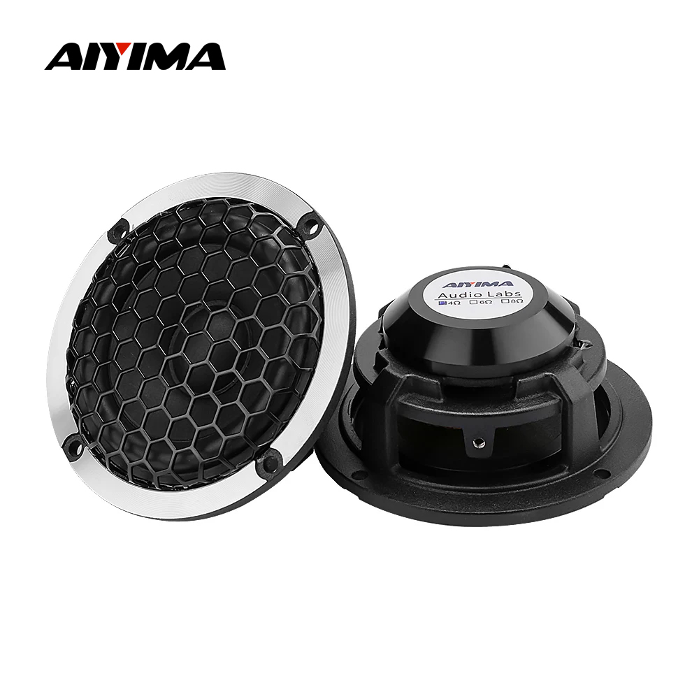 AIYIMA 2Pcs 3 Inch 4 Ohm 15W M - Home Cinema Audio System のレビューと価格