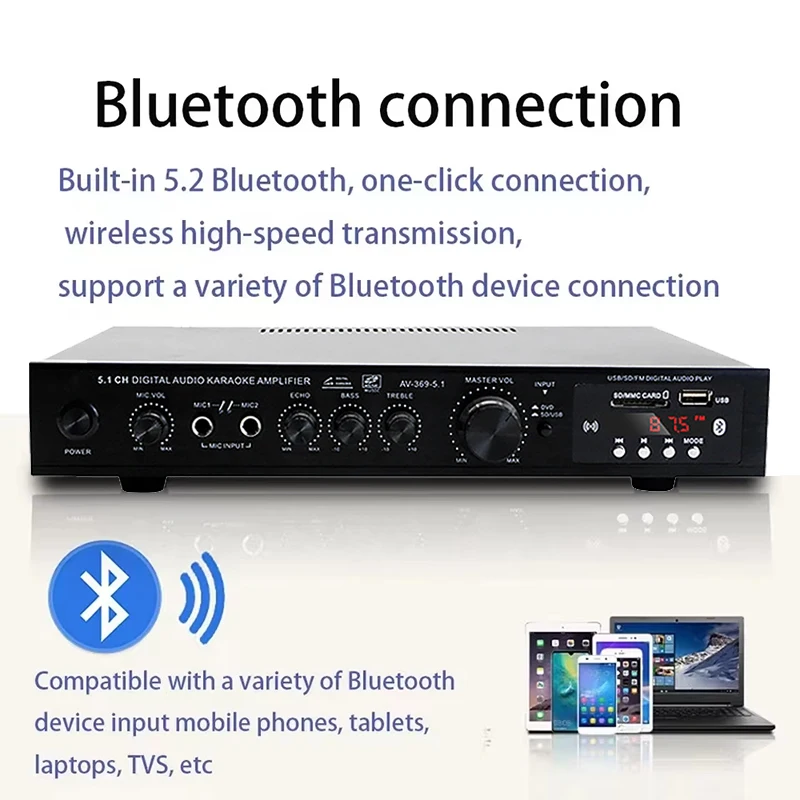 AV-369BT Bluetooth 5.1 Sound S - Home Cinema Yamaha のレビューと価格
