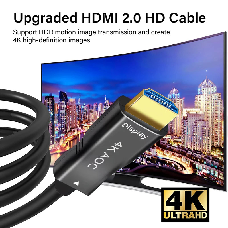 Fiber optic 4K 60HZ HDMI Cable - Hdmi Arc Cable のレビューと価格
